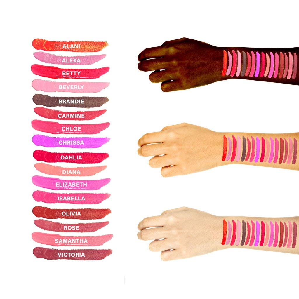 Crystal Hearts Velvet Matte Liquid Lipstick – "Isabella 306"