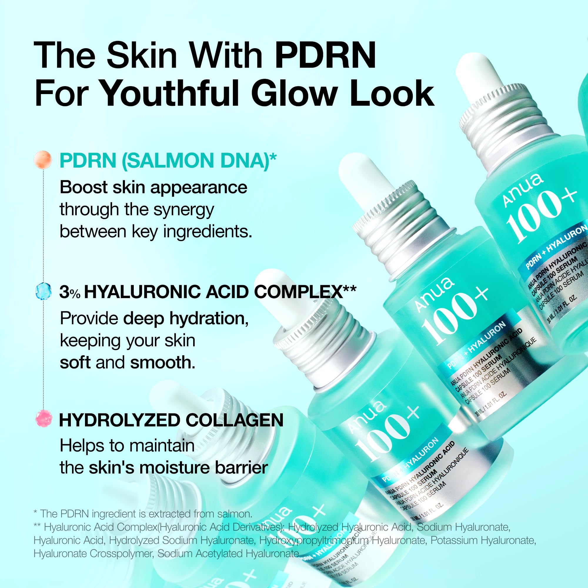 ANUA PDRN Hyaluronic Acid Capsule 100 Serum