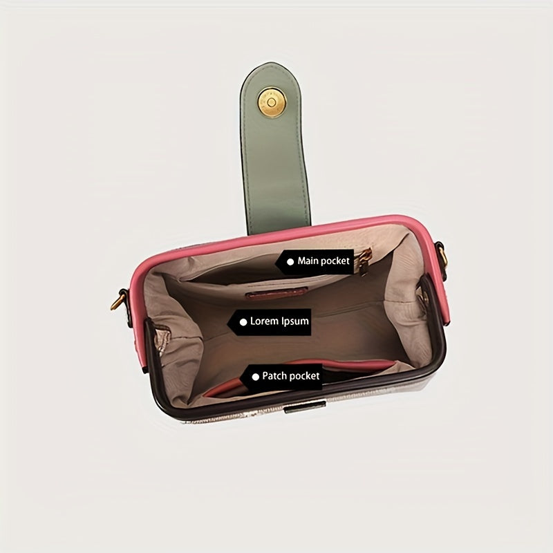 Apricot Elegance Shoulder Bag