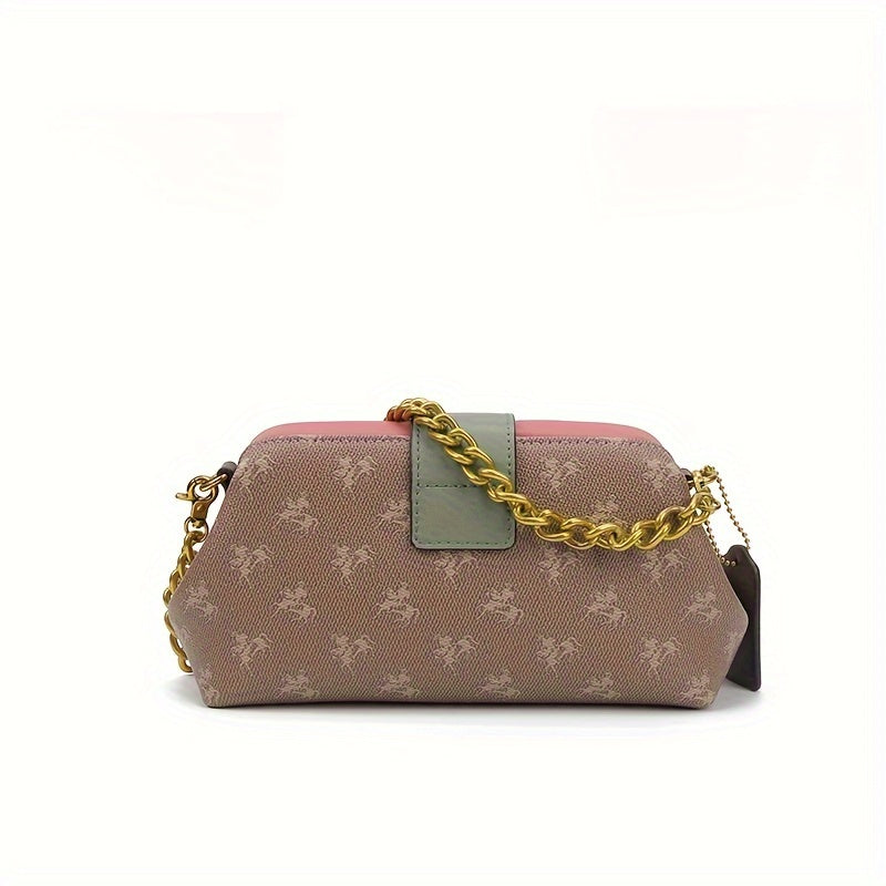 Apricot Elegance Shoulder Bag