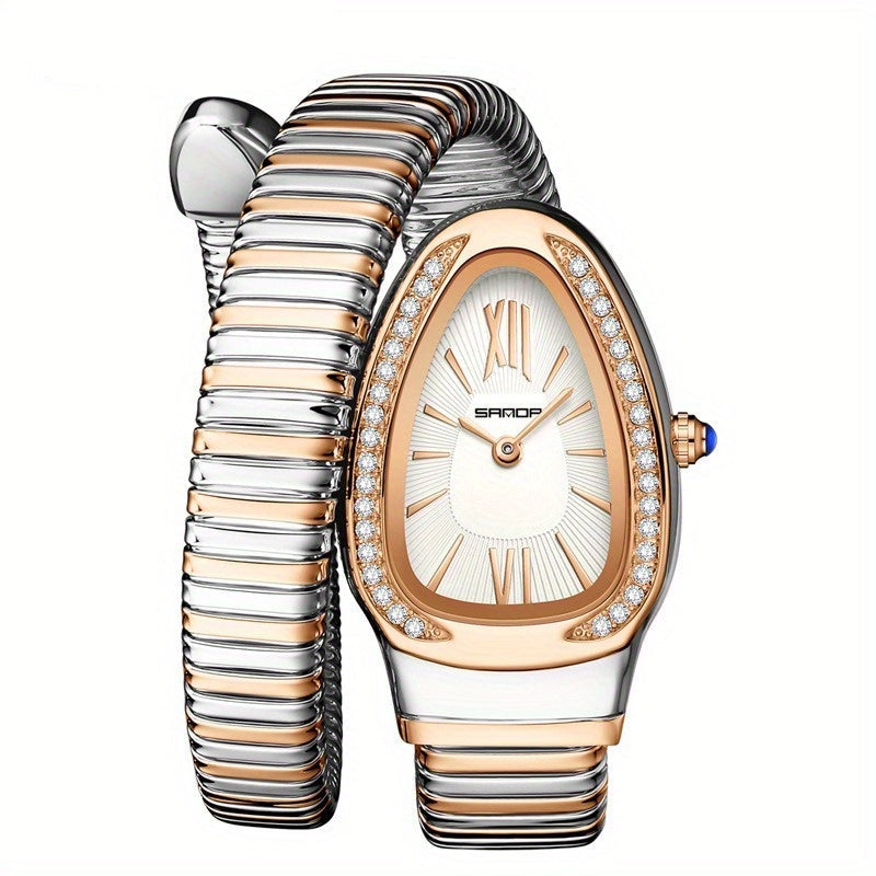 SANDA Snake-Design Luxury Women's Watch
