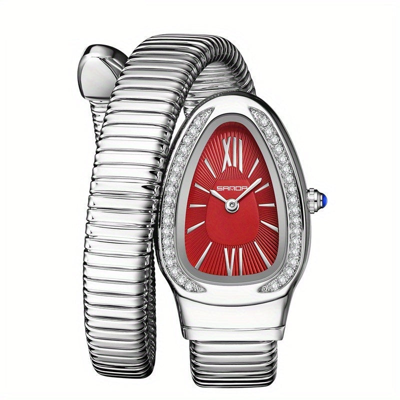 SANDA Snake-Design Luxury Women's Watch