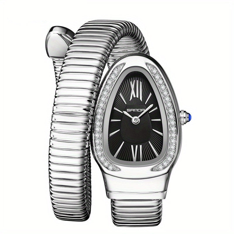SANDA Snake-Design Luxury Women's Watch