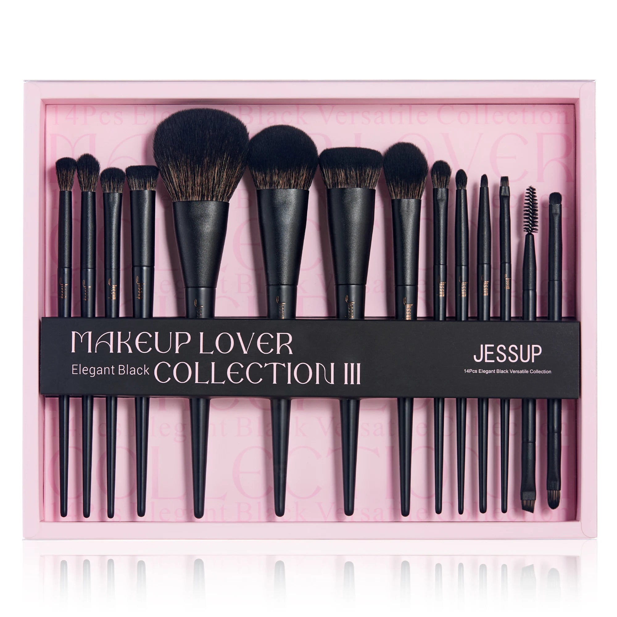 Jessup Professional 14-Piece Makeup Brush Set (T329)