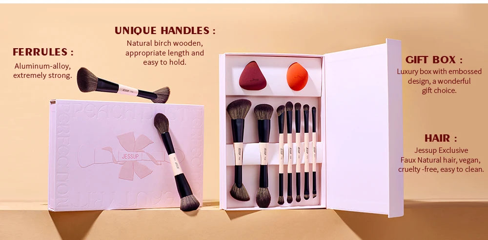 Jessup DuoGlow Brush Set