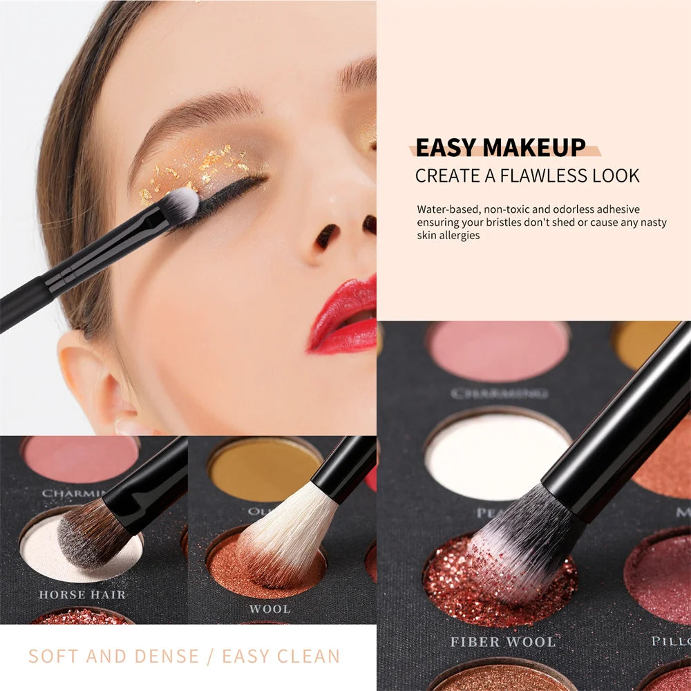 FlawlessTouch Full Professional Makeup Brush Collection