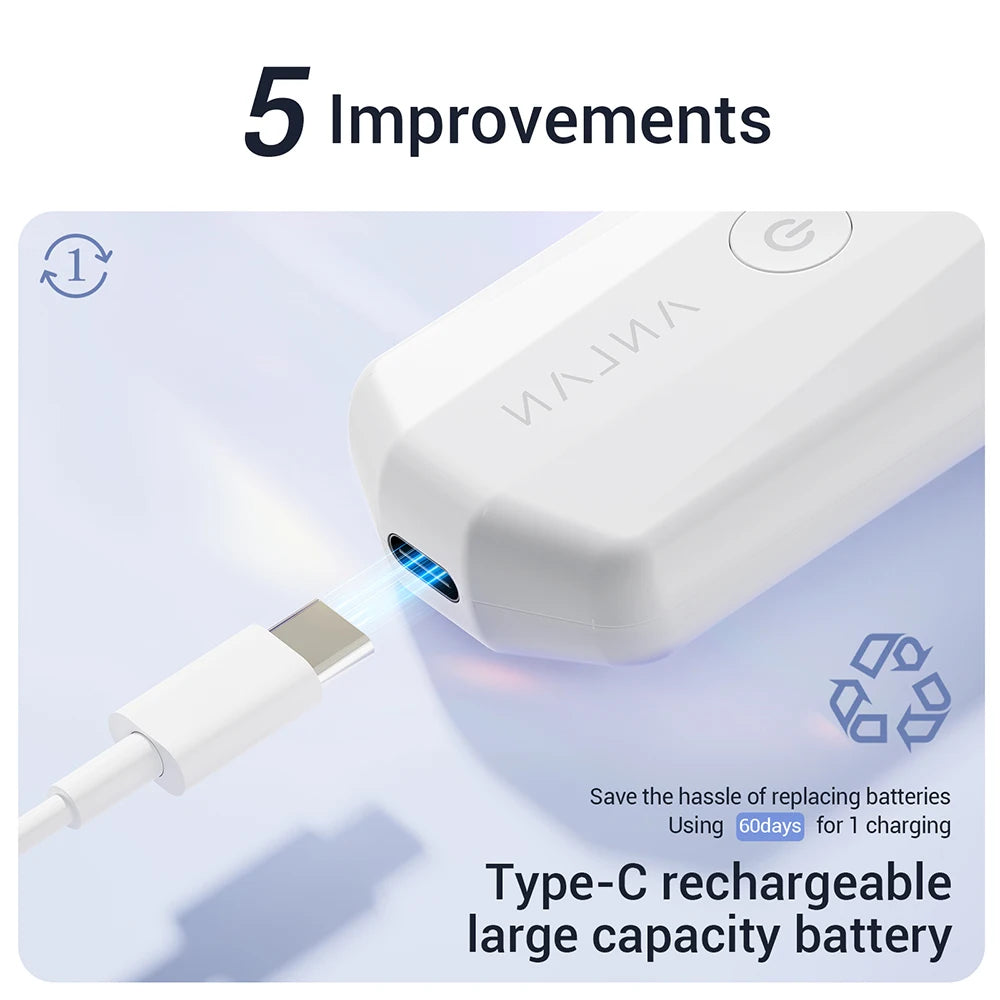 ANLAN Rechargeable Electric Heated Eyelash Curler