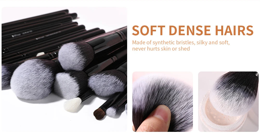FlawlessTouch Full Professional Makeup Brush Collection