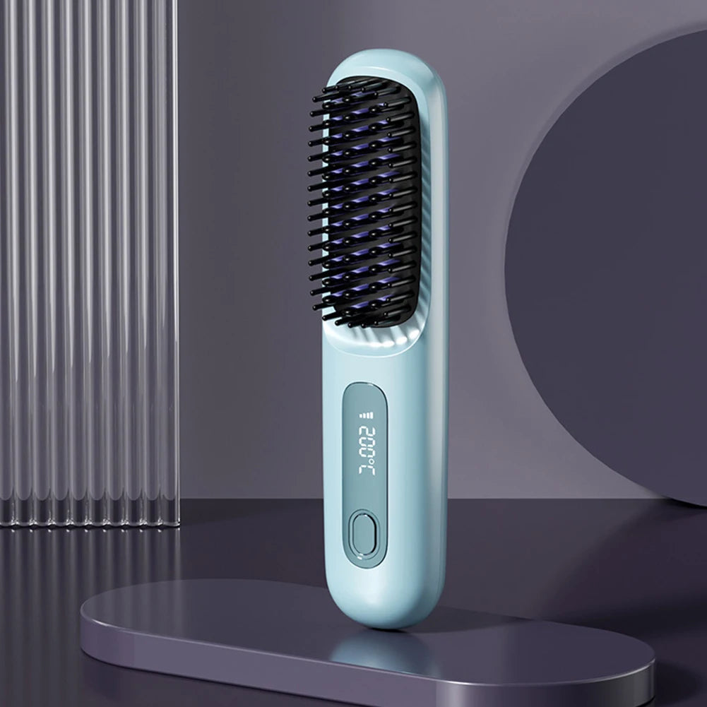 IonGlow Ceramic Heat Comb – USB Rechargeable