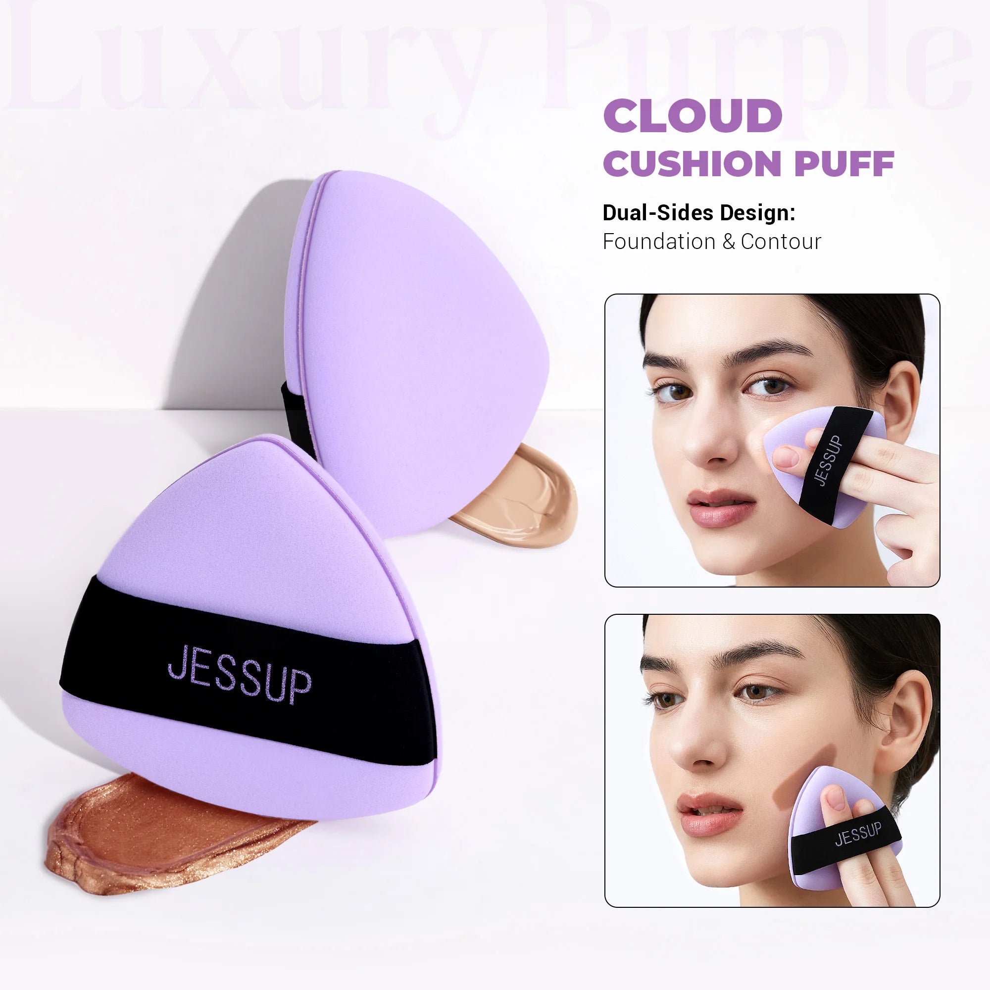 Jessup Pro Finish Puff Duo (SP018) – The Ultimate Setting & Baking Kit