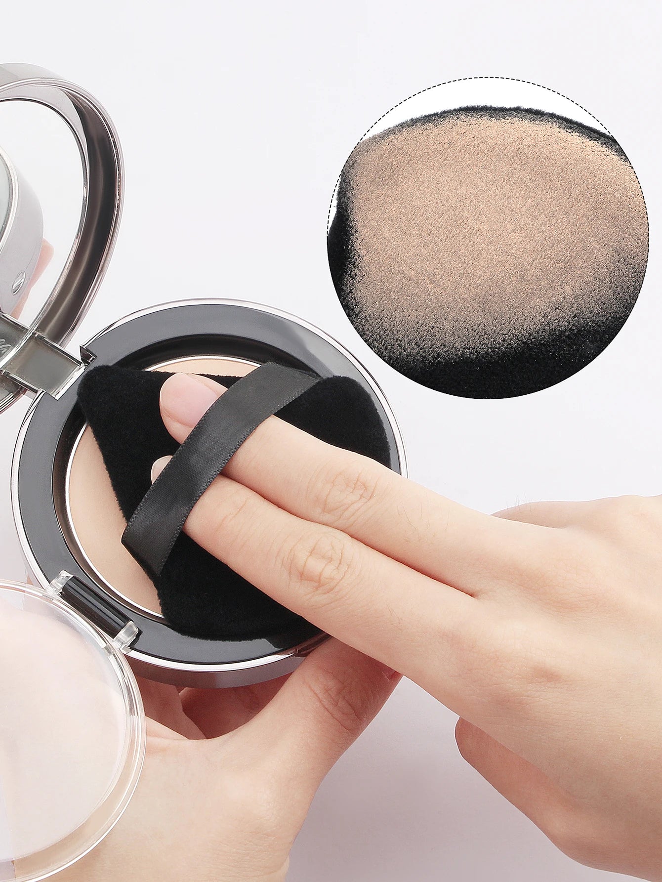 MAANGE ProSoft Triangle Powder Puff Set