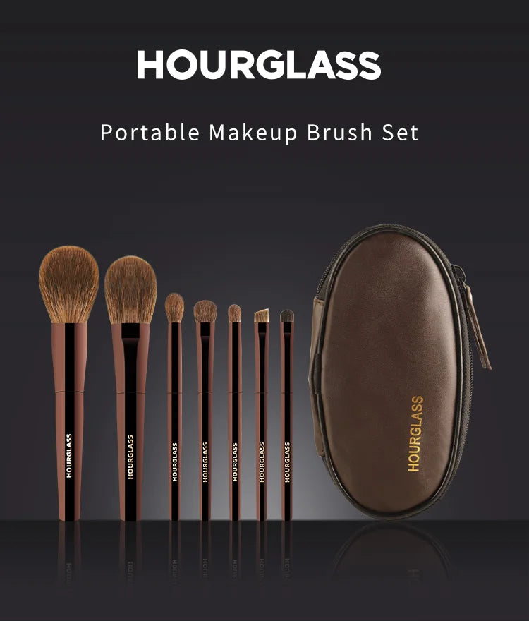 Hourglass Mini 7-Piece Portable Makeup Brush Set