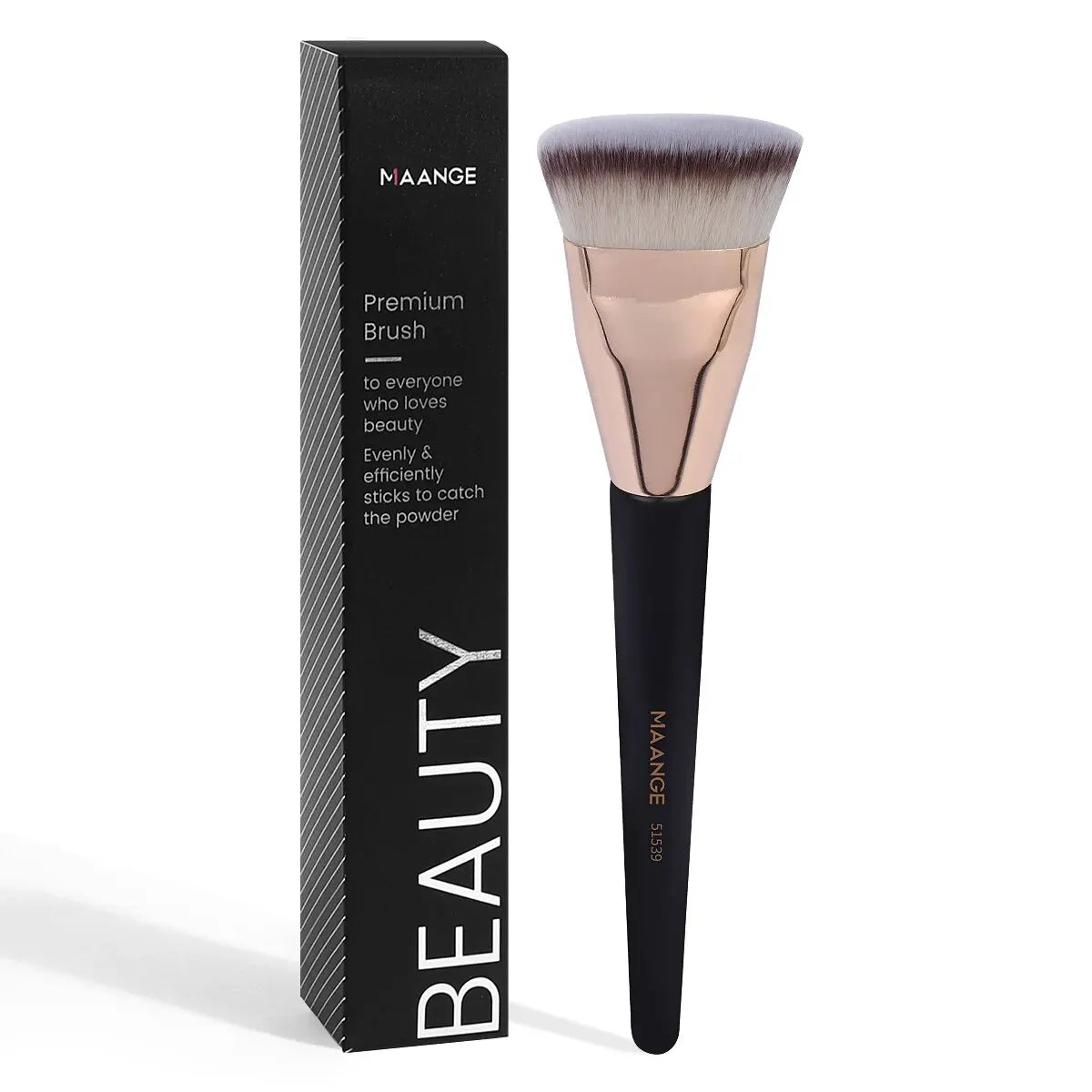 MAANGE Pro Flat Head Kabuki Brush