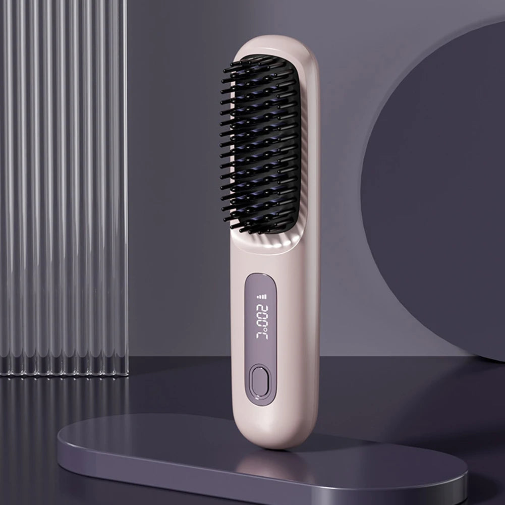 IonGlow Ceramic Heat Comb – USB Rechargeable
