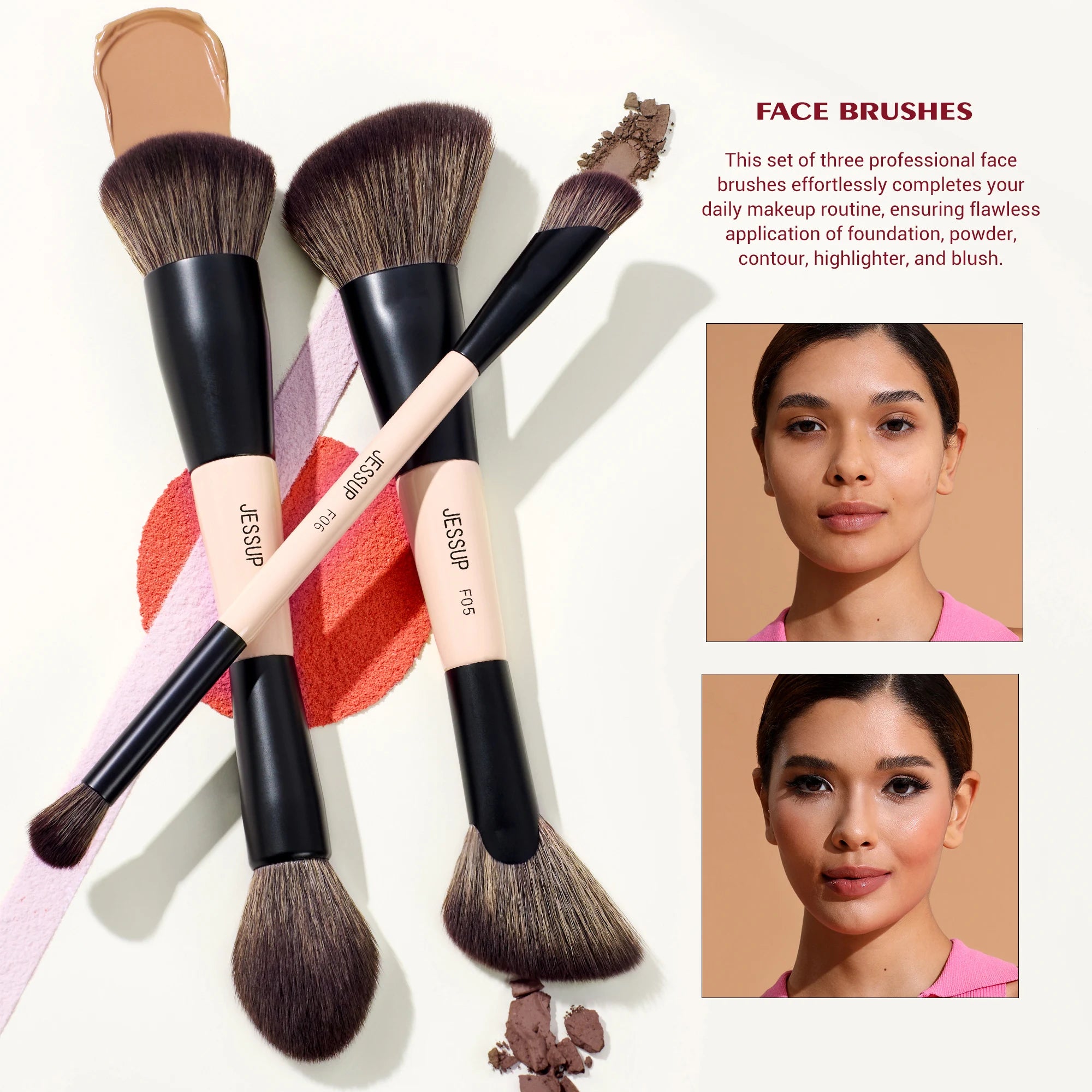 Jessup DuoGlow Brush Set