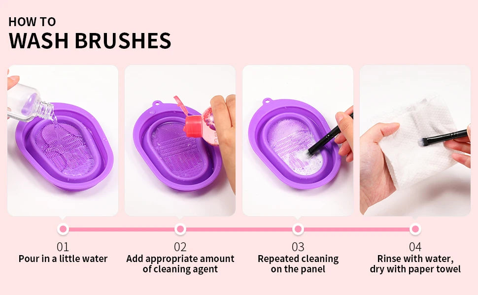 FlawlessTouch Full Professional Makeup Brush Collection