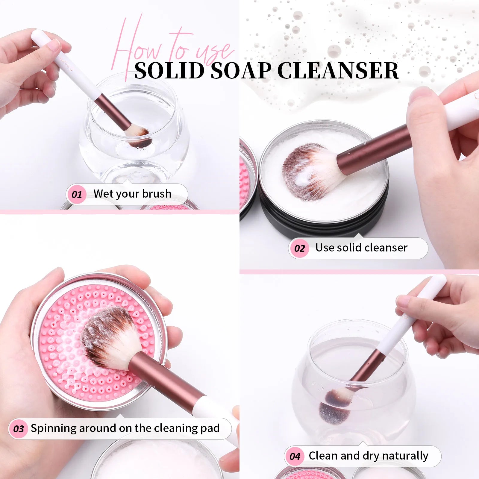 FlawlessTouch Full Professional Makeup Brush Collection
