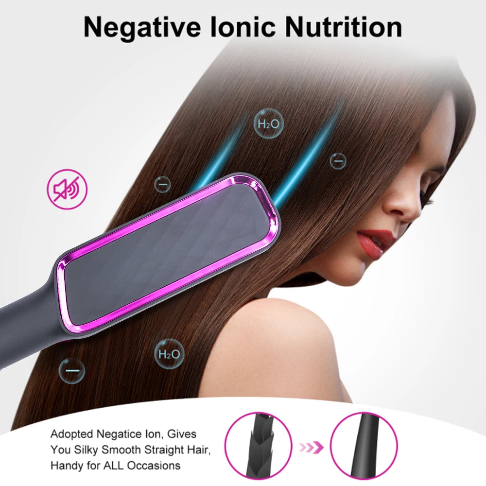 Electric Hot Comb – Multifunctional Straightener & Styling Tool
