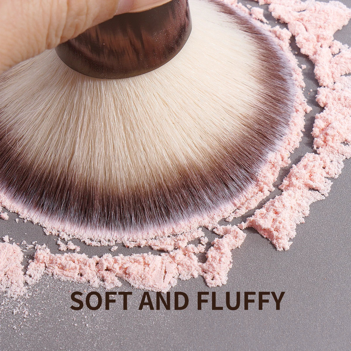 MAANGE FlawlessTouch Dual-Head Foundation & Blush Brush