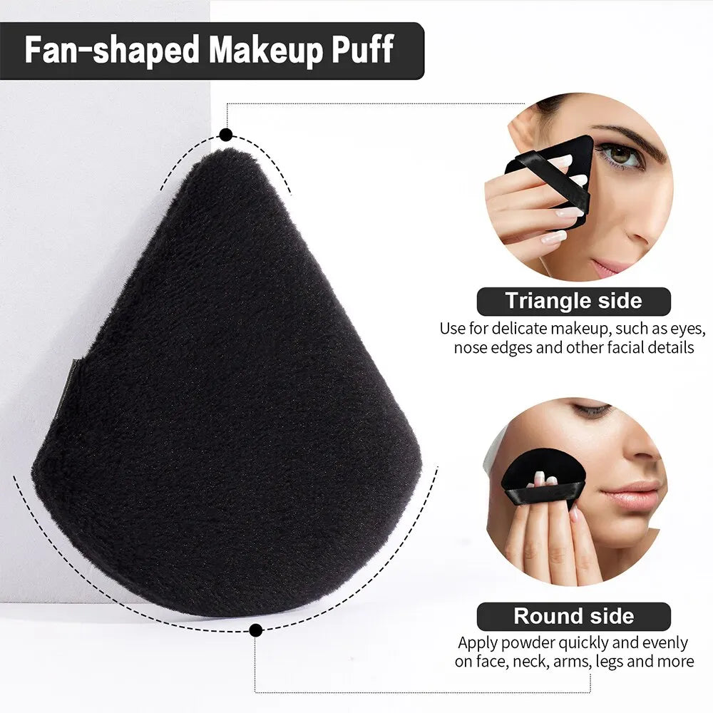 MAANGE ProSoft Triangle Powder Puff Set