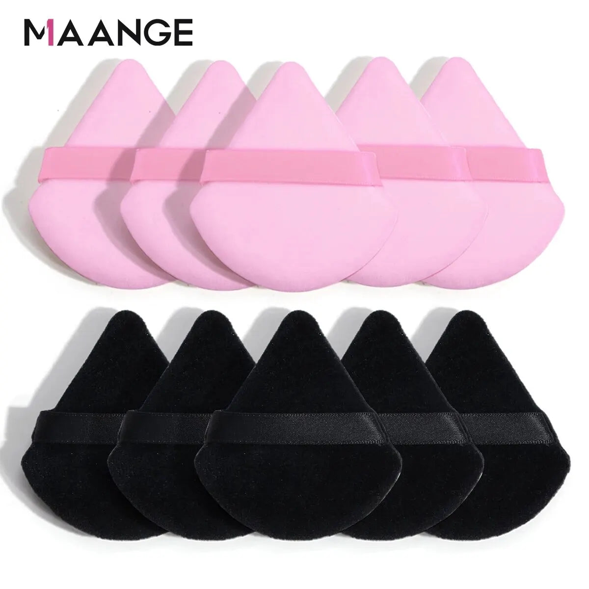 MAANGE ProSoft Triangle Powder Puff Set