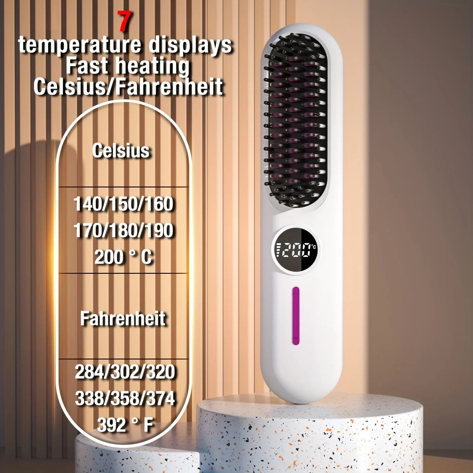 Electric Hot Comb – Multifunctional Straightening & Styling Tool