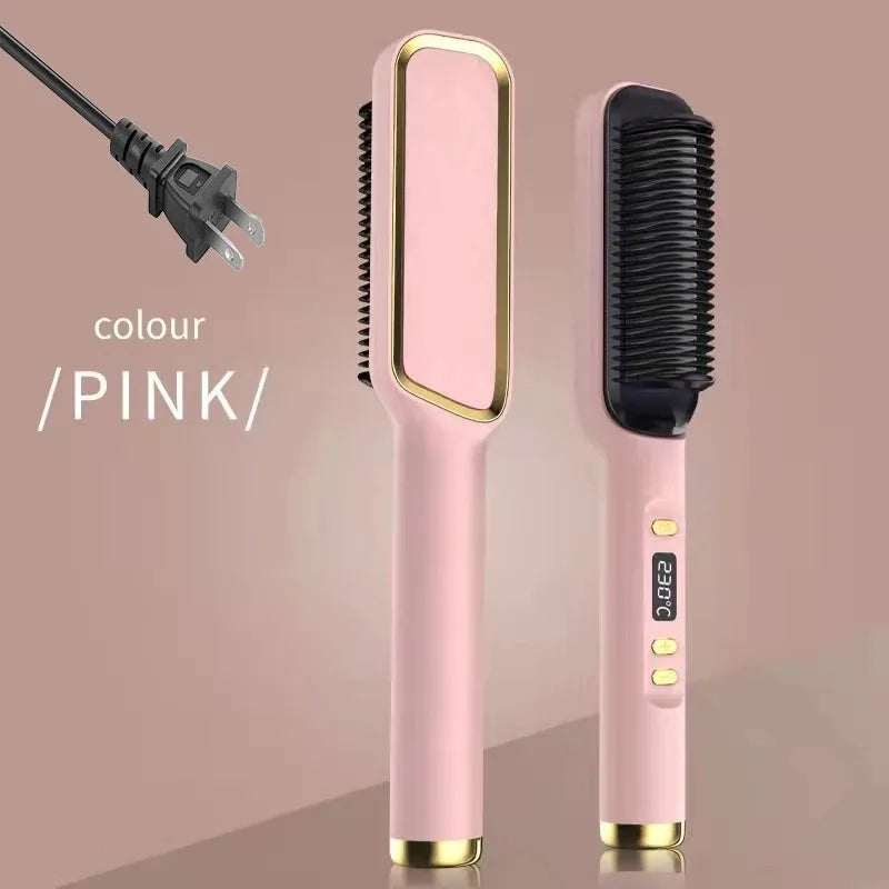 Electric Hot Comb – Multifunctional Straightener & Styling Tool