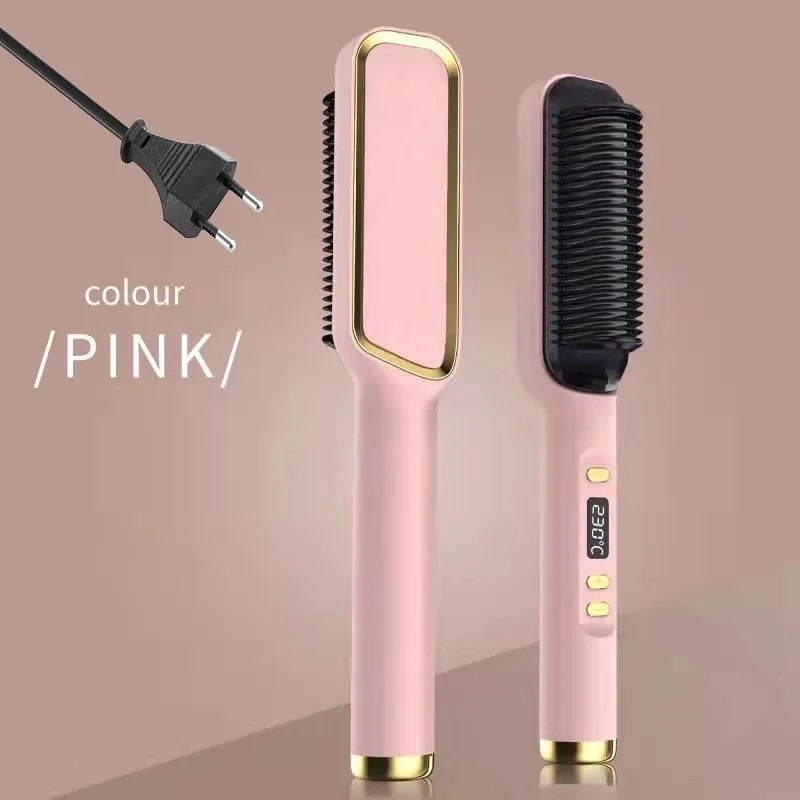 Electric Hot Comb – Multifunctional Straightener & Styling Tool