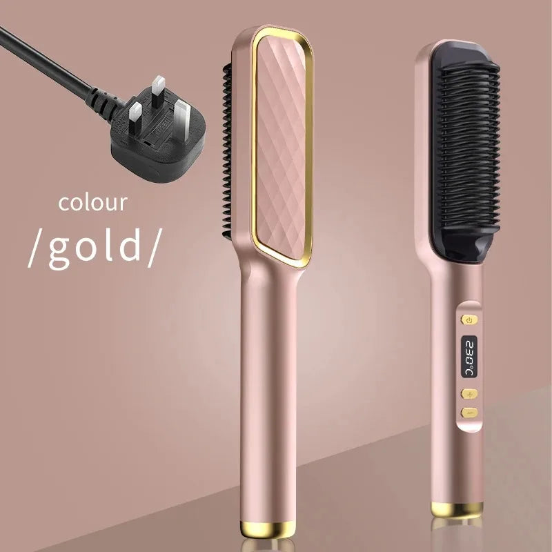 Electric Hot Comb – Multifunctional Straightener & Styling Tool