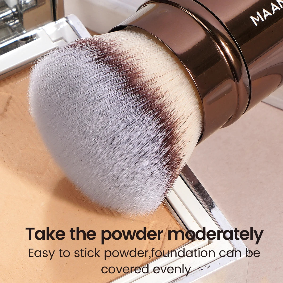 MAANGE FlawlessTouch Dual-Head Foundation & Blush Brush