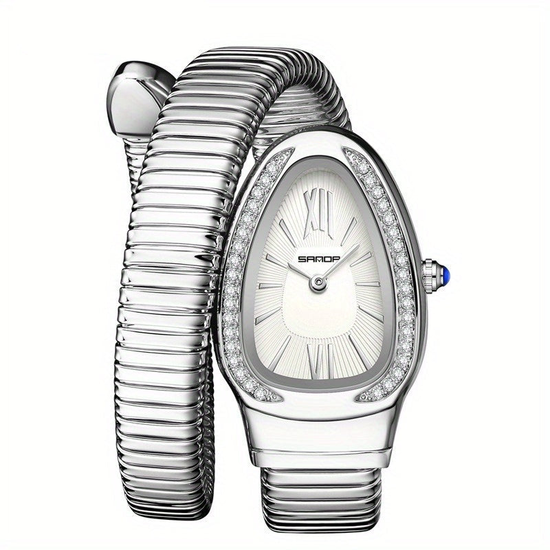 SANDA Snake-Design Luxury Women's Watch
