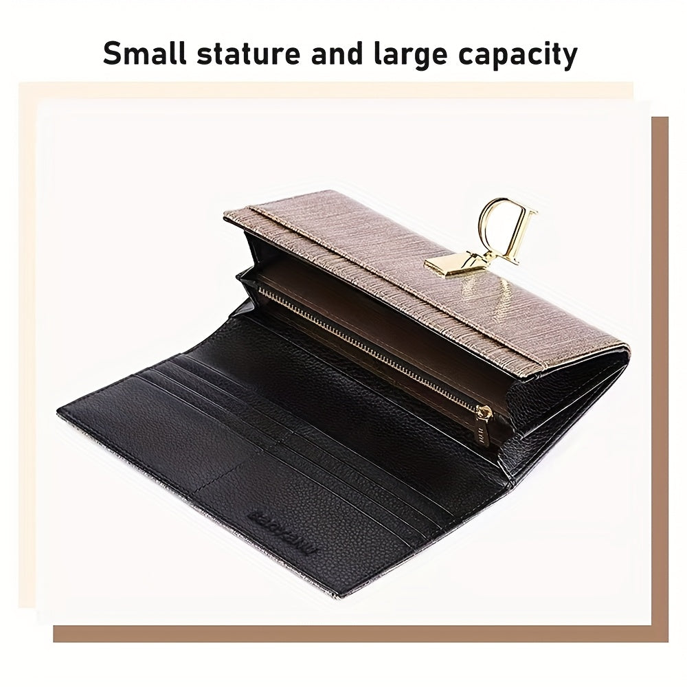 LuxePearl Genuine Leather Wallet