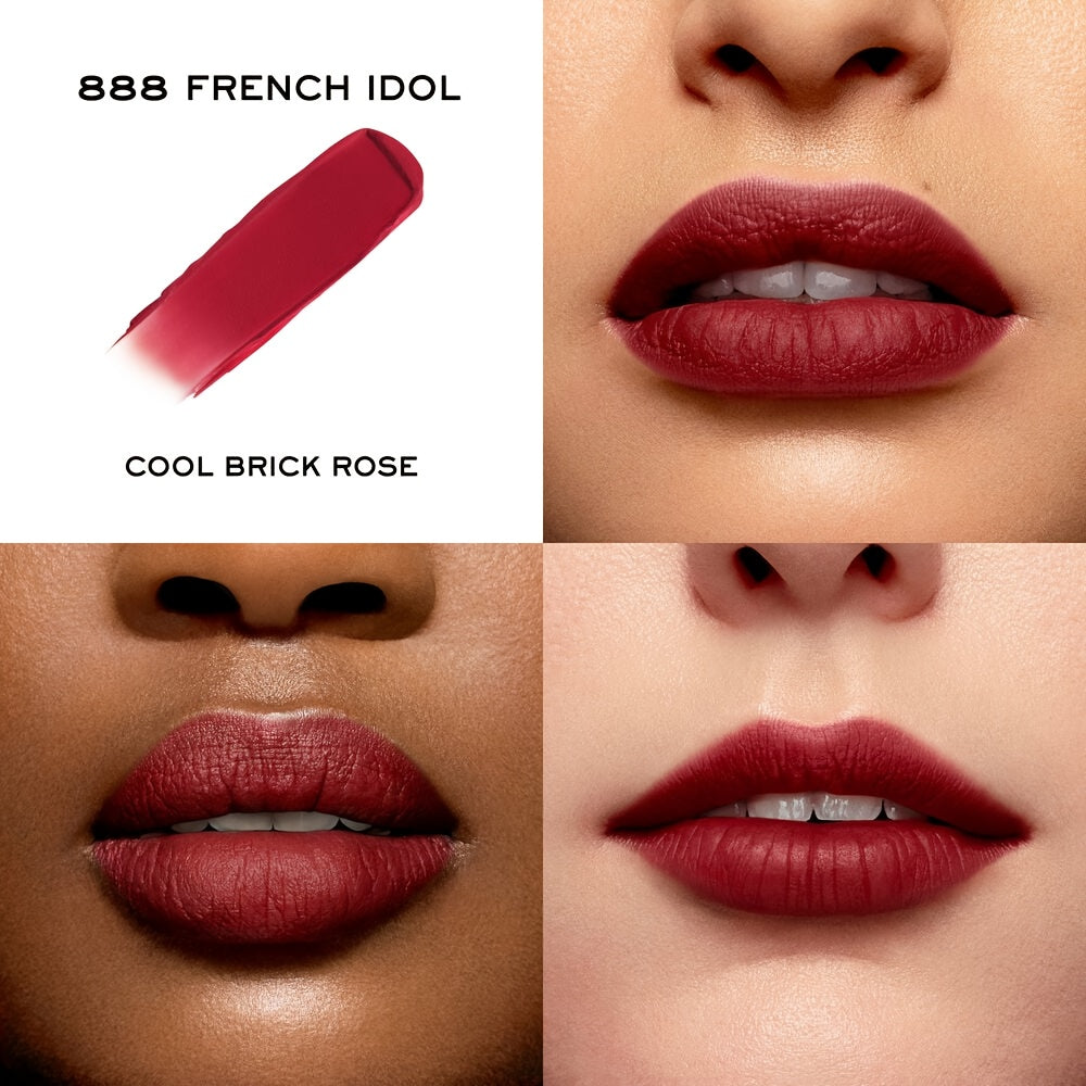 Lancôme Soft Matte Squalane Lipstick (Highlighting the key features: matte finish + nourishing squalane)