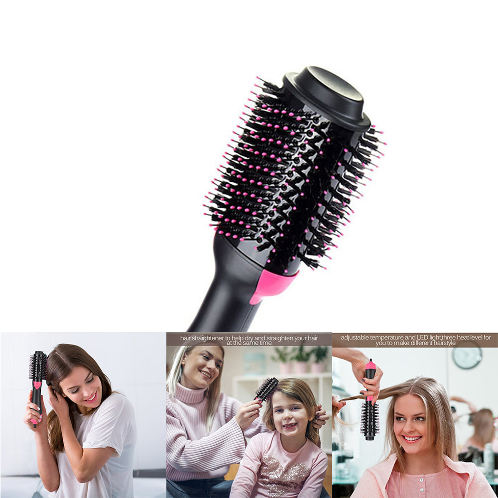 2-in-1 Hot Air Brush Hair Dryer & Volumizer – Multi-Functional Styling Tool for Smooth, Frizz-Free Hair