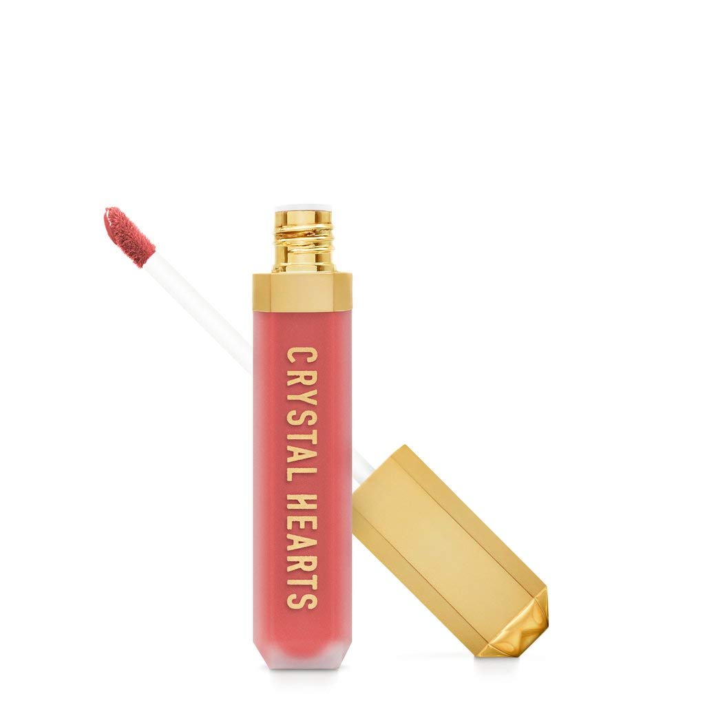 Crystal Hearts Velvet Matte Liquid Lipstick – "Diana 303"