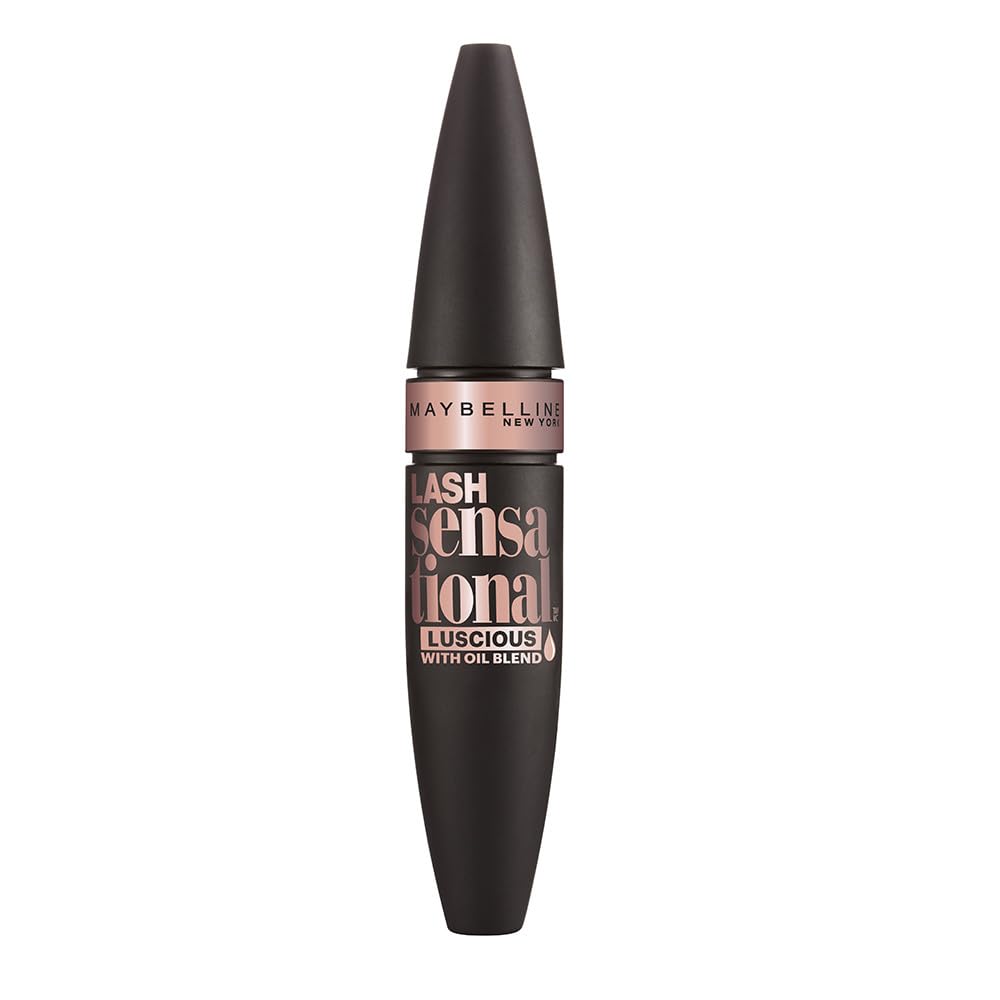 MAYBELLINE New York Lash Sensational LUScioUS Mascara, Very Black