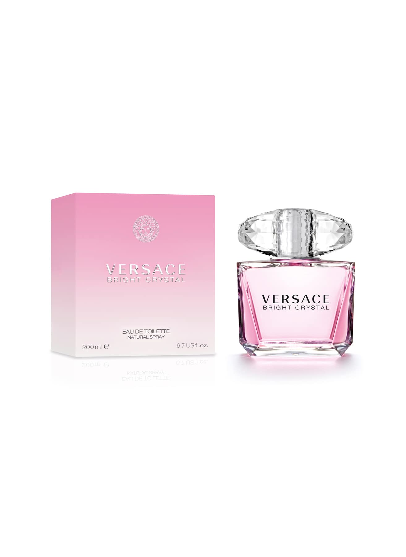 Versace Bright Crystal by Versace for Women - Eau de Toilette, 200ml