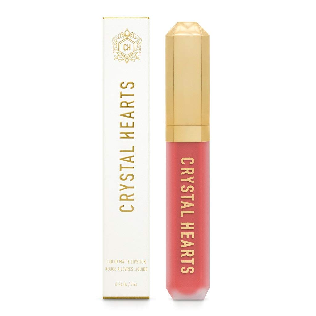 Crystal Hearts Velvet Matte Liquid Lipstick – "Diana 303"