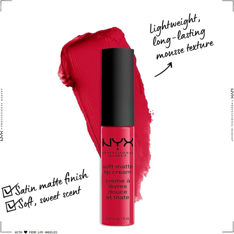 NYX Professional Makeup Soft Matte Lip Cream - Amsterdam