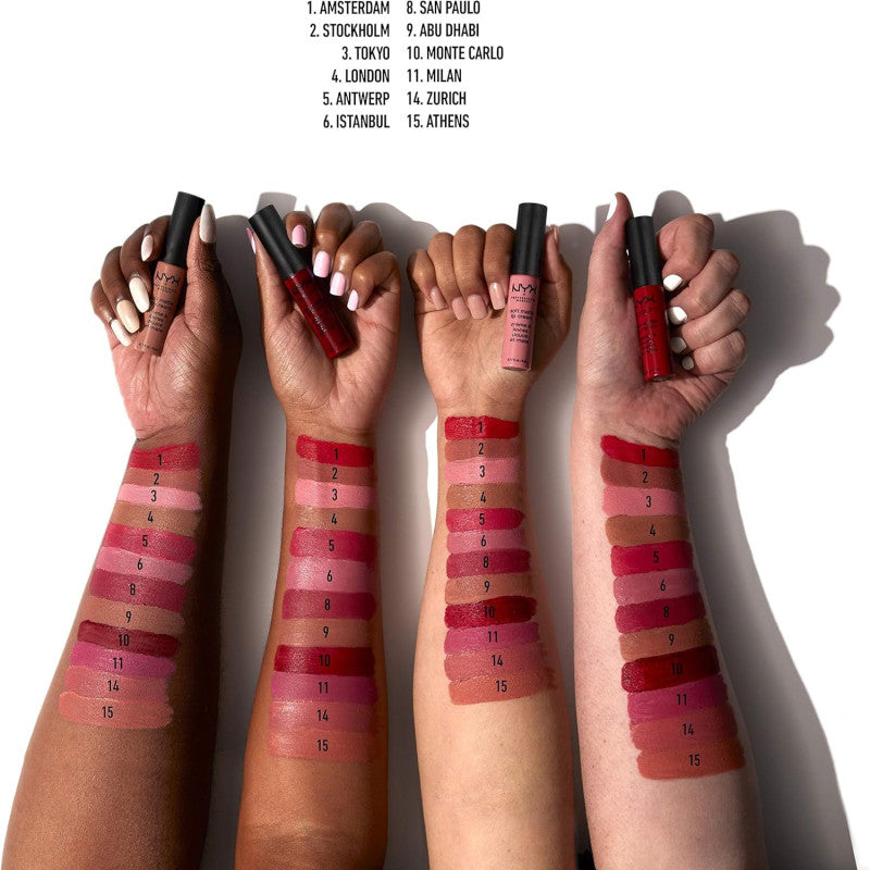 NYX Professional Makeup Soft Matte Lip Cream - Amsterdam