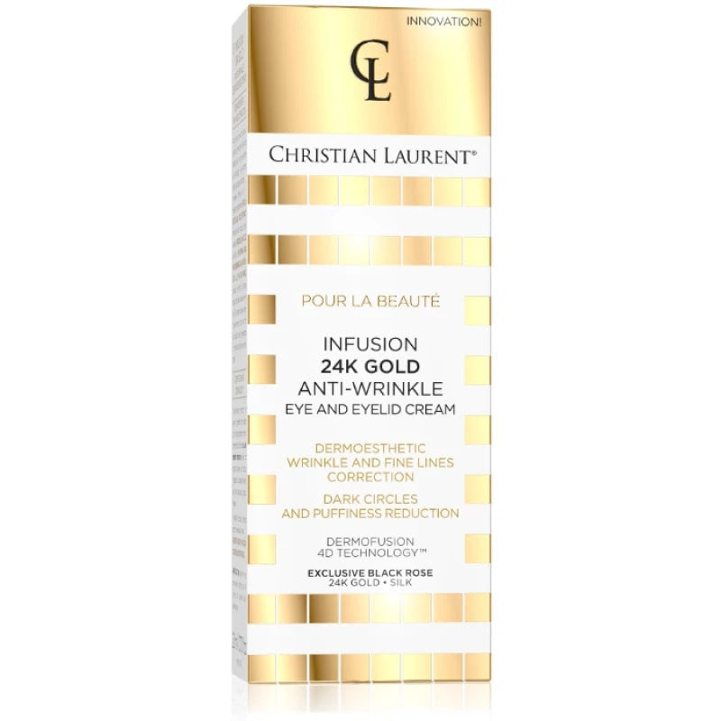 Christian Laurent ® Infusion 24K Gold Anti-Wrinkle Eye & Eyelid Cream 20ml