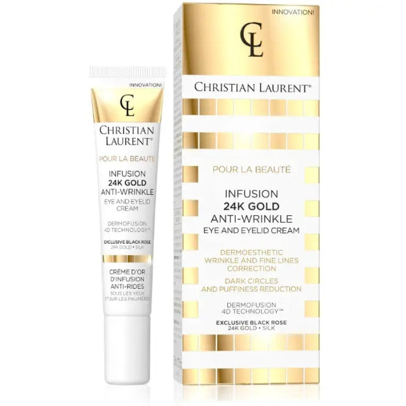 Christian Laurent ® Infusion 24K Gold Anti-Wrinkle Eye & Eyelid Cream 20ml