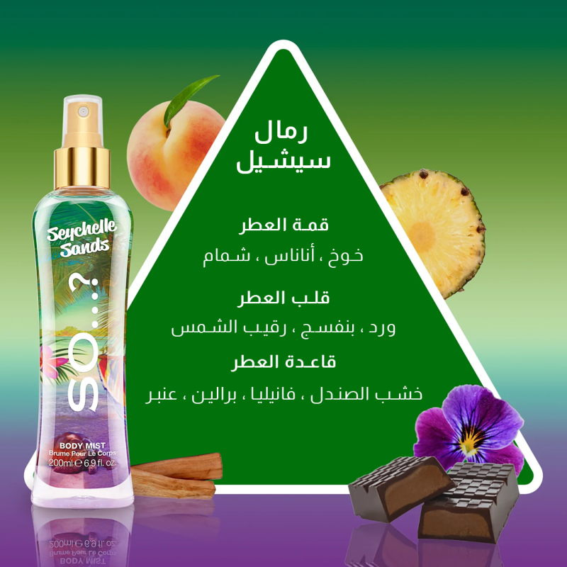 سو...؟ - معطر الجسم رمال سيشيل 200 مل