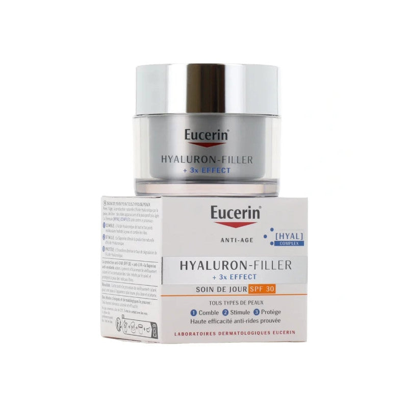 يوسرين - كريم هاليرون فيلر مضاد لعلامات تقدم السن ×3 ايفكت مع واقي شمس (spf30)  50 مل
