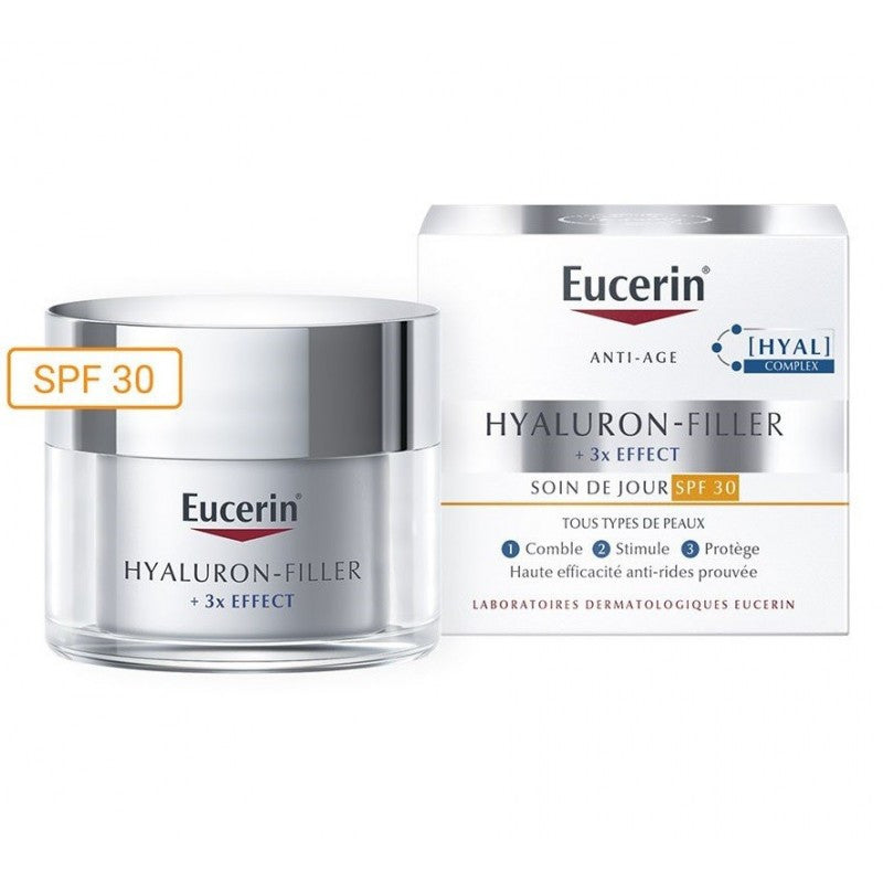 يوسرين - كريم هاليرون فيلر مضاد لعلامات تقدم السن ×3 ايفكت مع واقي شمس (spf30)  50 مل