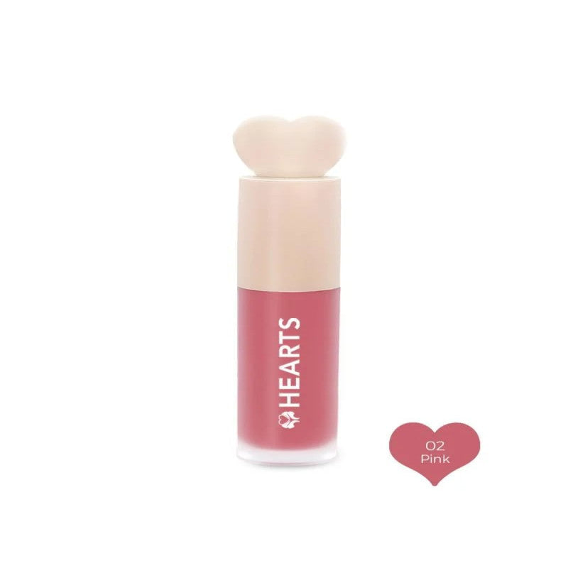 Hearts Liquid Blush - Natural Color Light Touch