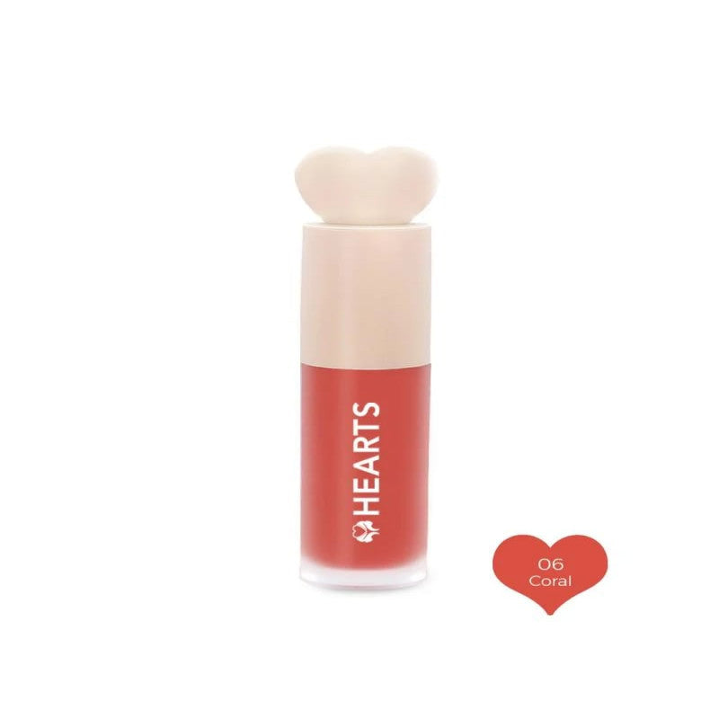 Hearts Liquid Blush - Natural Color Light Touch