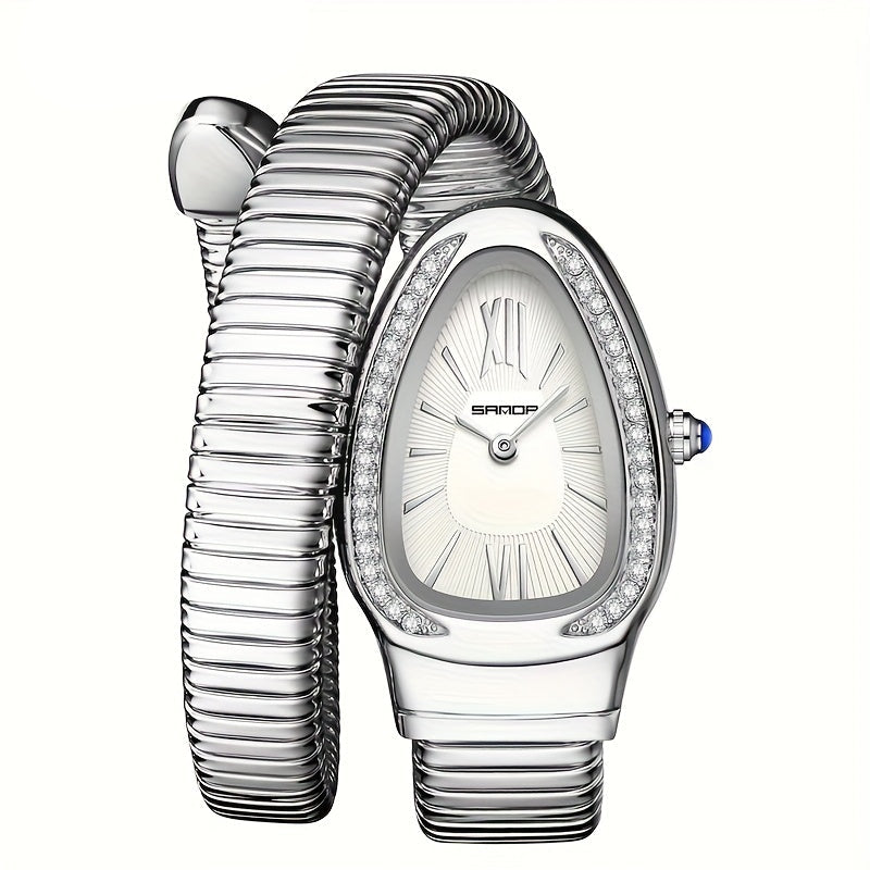 SANDA Snake-Design Luxury Women's Watch
