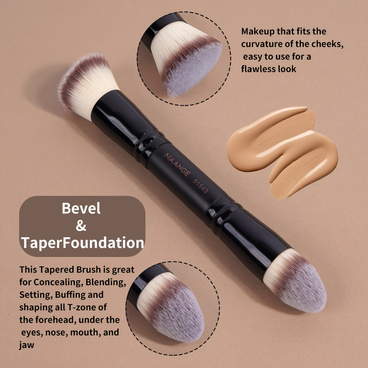 ProDuo 4 – MAANGE Double-Ended Face Brush Set