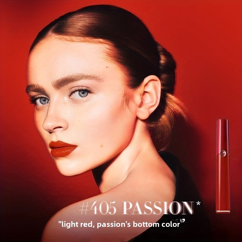 Giorgio Armani Velvet Matte Lipstick in #405 Ripe Tomato
